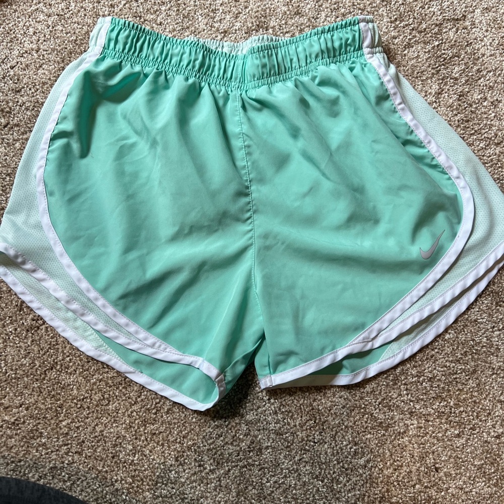 Nike Mint Green Athletic Shorts
